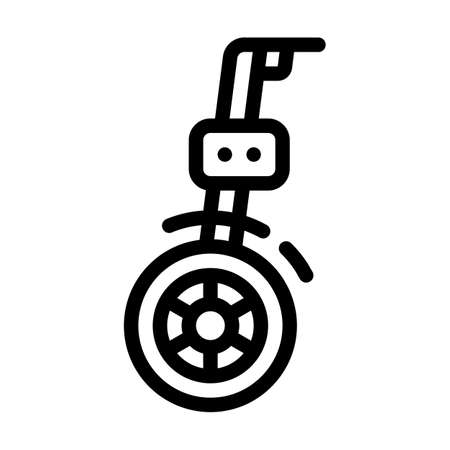 curvimeter measuring equipment line icon vector illustrationのイラスト素材