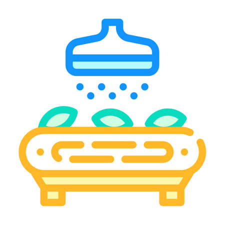 washing machine color icon vector symbol illustrationのイラスト素材