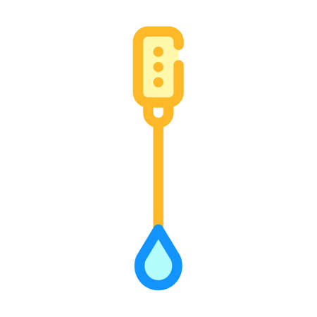 pap smear tool color icon vector illustrationのイラスト素材