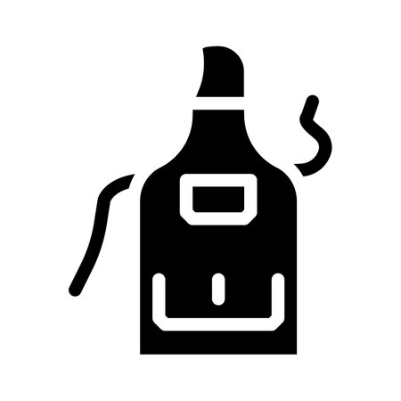 vintage pot kiln glyph icon vector illustrationのイラスト素材
