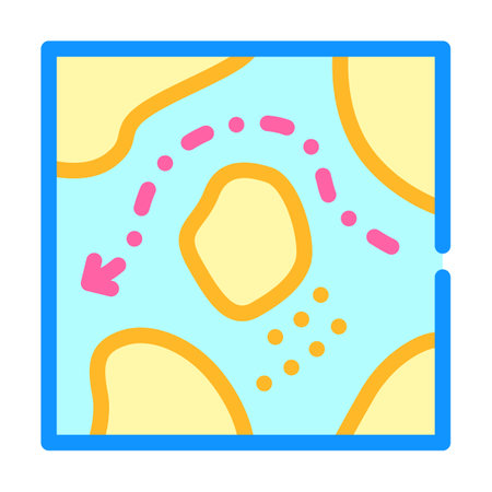 fairway ships color icon vector illustration colorのイラスト素材