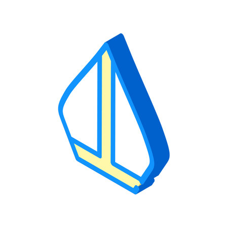 pope hat isometric icon vector illustration colorのイラスト素材