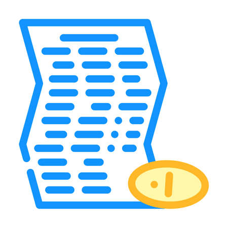 instruction pills color icon vector. instruction pills sign. isolated symbol illustrationのイラスト素材