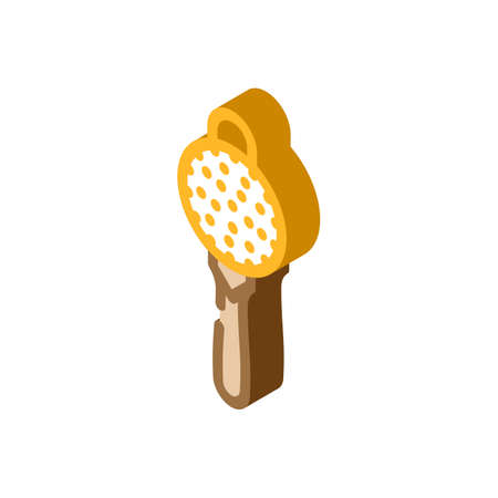 filter bartender isometric icon vector. filter bartender sign. isolated symbol illustrationのイラスト素材