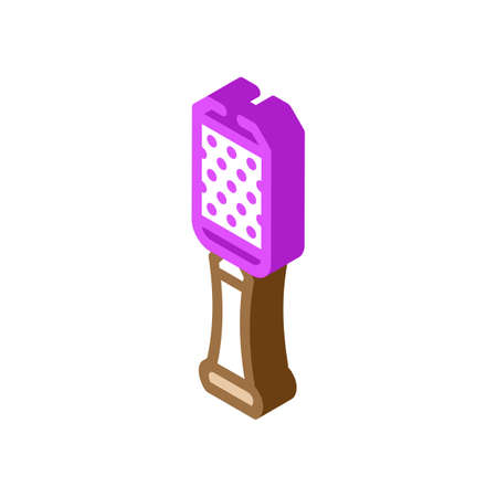 grater bartender isometric icon vector. grater bartender sign. isolated symbol illustrationのイラスト素材