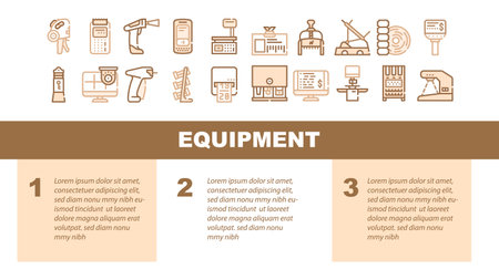 Self Service Buying Landing Web Page Header Banner Template Vector. Self Service Robot Cashier And Photo Kiosk, Digital Check And Terminal For Payment Illustrationのイラスト素材