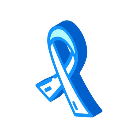 aids day isometric icon vector. aids day sign. isolated symbol illustrationのイラスト素材