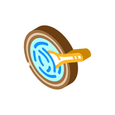 mascarpone cheese isometric icon vector. mascarpone cheese sign. isolated symbol illustrationのイラスト素材