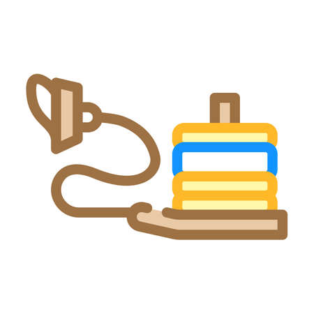 speed track color icon vector. speed track sign. isolated symbol illustrationのイラスト素材