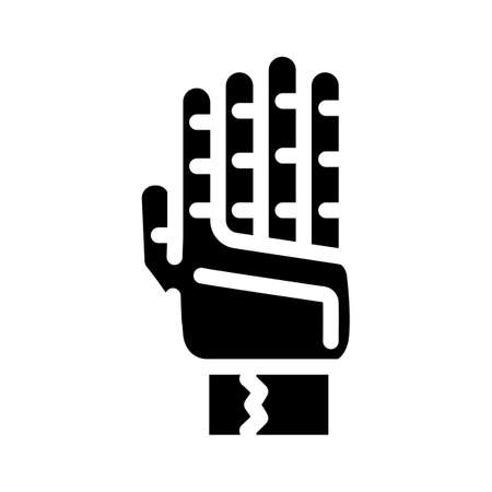 signet accessory glyph icon vector. signet accessory sign. isolated contour symbol black illustrationのイラスト素材