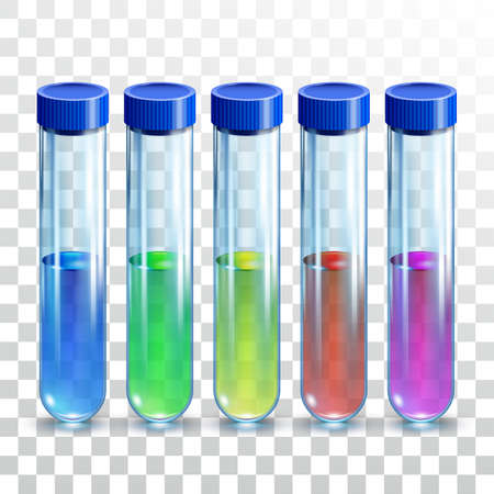 Vector of Lab Test Tubes With Chemical - ID:1-184759205 - Royalty Free ...