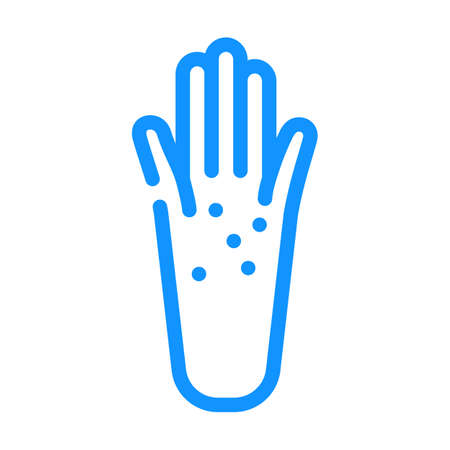 mouse hoof print color icon vector. mouse hoof print sign. isolated symbol illustrationのイラスト素材