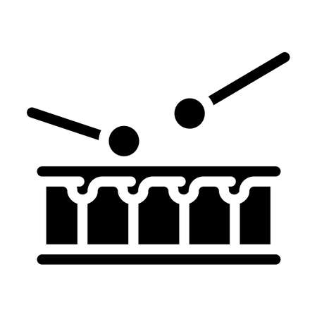 independent music glyph icon vector. independent music sign. isolated contour symbol black illustrationのイラスト素材