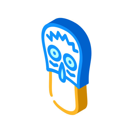 funny footwear isometric icon vector. funny footwear sign. isolated symbol illustrationのイラスト素材