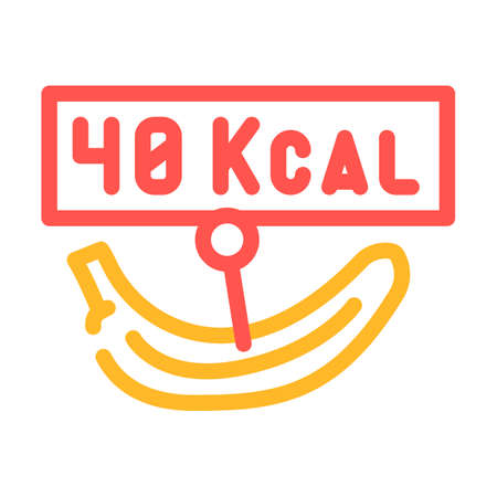 clarions banana color icon vector. clarions banana sign. isolated symbol illustrationのイラスト素材