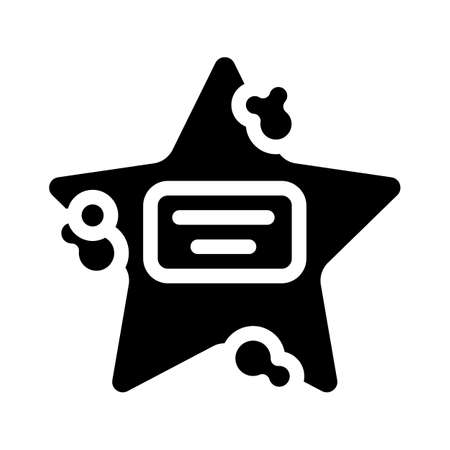 baby soap glyph icon vector. baby soap sign. isolated symbol illustrationのイラスト素材