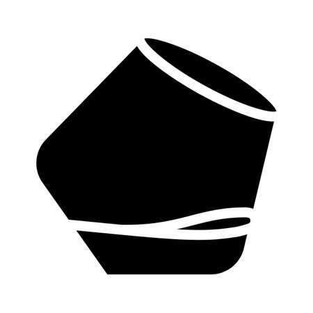 drink wine glass glyph icon vector. drink wine glass sign. isolated symbol illustrationのイラスト素材