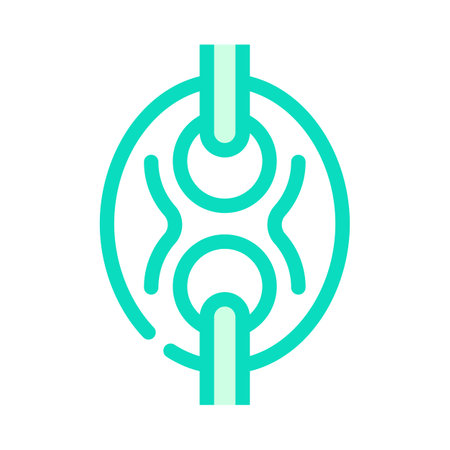 puffed mariner chain color icon vector. puffed mariner chain sign. isolated symbol illustrationのイラスト素材