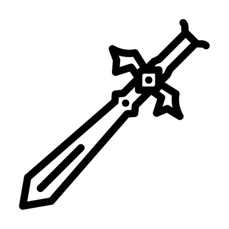 weapon toy baby line icon vector illustrationのイラスト素材