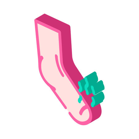stink smell isometric icon vector illustrationのイラスト素材