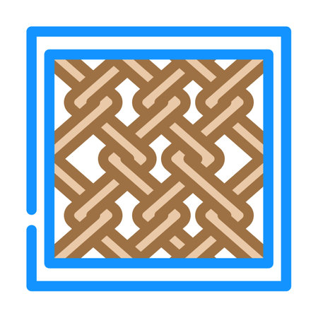 steel mesh civil engineer color icon vector illustrationのイラスト素材