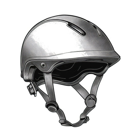 cycle safety bike helmet ai generated. happy people, parent girl, child cyclist cycle Safety bike helmet illustrationの素材
