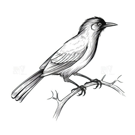 bird bird ai generated. fly silhouette, sky flock, flight background bird bird illustrationの素材