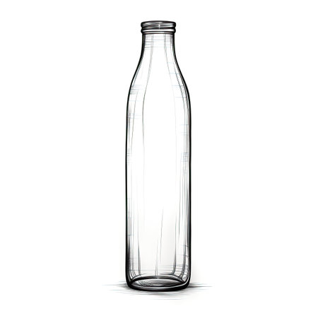 waste plastic bottle ai generated. empty garbage, background icon, beverage beverage waste plastic bottle illustrationの素材