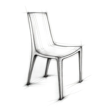 arm chair ai generated. sofa luxury, empty comfortable, icon lounge arm chair illustrationの素材