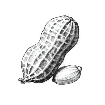 group peanut ai generated. raw natural, butter dried, background closeup group peanut illustrationの素材
