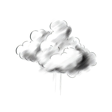 sky cloud ai generated. background blue, smoke cloudy, abstract fluffy sky cloud illustrationの素材