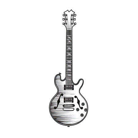 blue guitar ai generated. electric bass, music acoustic, entertainment instrument blue guitar illustrationの素材