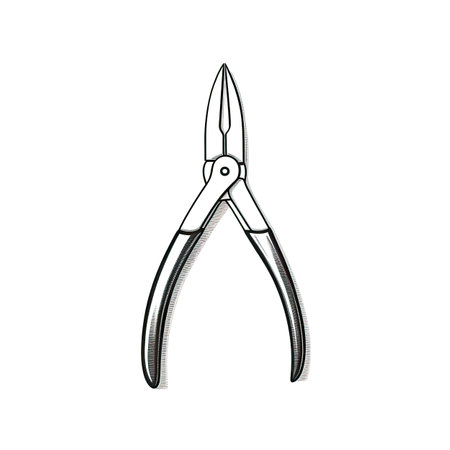 wrench plier tool ai generated. spanner drill, building saw, work flat wrench plier tool illustrationの素材