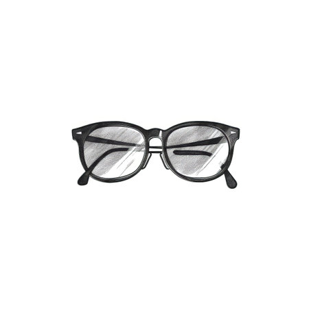 black sunglasses ai generated. eye cool, retro glass, fashion summer black sunglasses illustrationの素材
