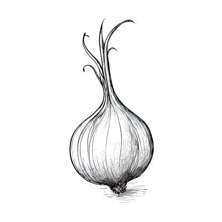 cut onion ai generated. half above, food vegetable, seasoning purple cut onion illustrationの素材