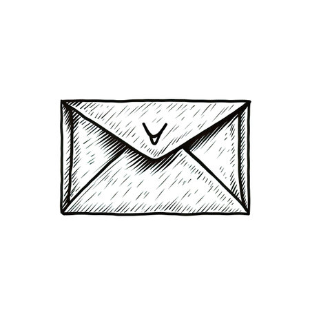 card envelope ai generated. mockup design, message blank, business email card envelope illustrationの素材