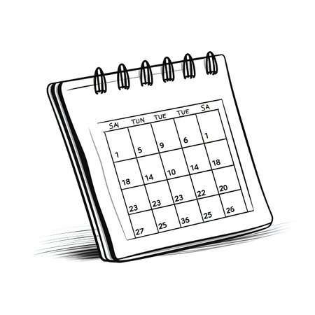 event calendar ai generated. schedule date, icon year, day month event calendar illustrationの素材