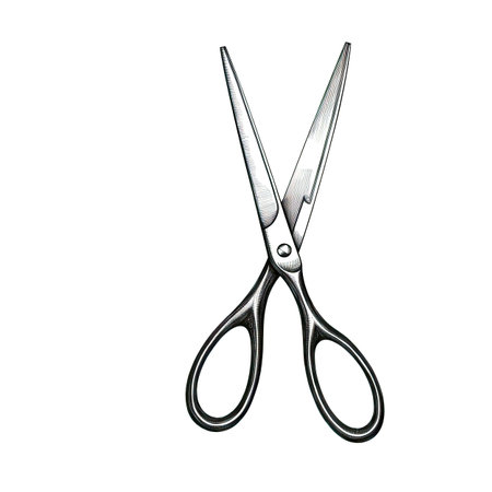 utensil Kitchen Shears ai generated. cook scissors, icon knife, whisk outline utensil Kitchen Shears illustrationの素材