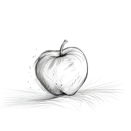 red apple ai generated. slice green, background juice, leaf piece red apple illustrationの素材