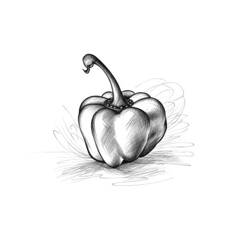 spice pepper ai generated. black red, background hot, seed chili spice pepper illustrationの素材