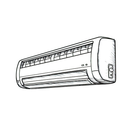 climate Air Conditioning ai generated. cool cooler, home heat, fan background climate Air Conditioning illustrationの素材