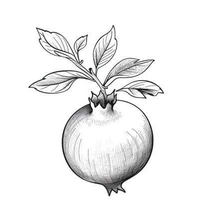 red pomegranate ai generated. pomegranate seed, food juicy, half fresh red pomegranate illustrationの素材