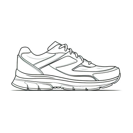 athlete footwear fitness ai generated. lifestyle training, healthy women, fit shoe athlete footwear fitness illustrationの素材