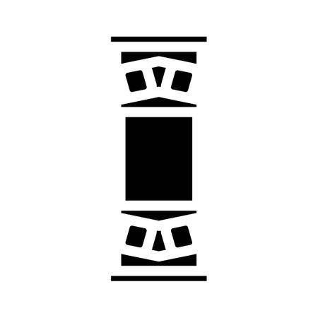 bearing design mechanical engineer glyph icon vector illustrationのイラスト素材