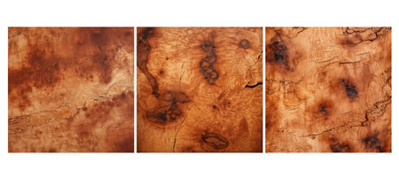 brown birch burl wood texture grain illustration natural working, background lumber, hard brown birch burl wood texture grainの素材