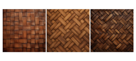 ry basket weave wood texture grain illustration surface natural, organic , rustic brown basket weave wood texture grainの素材