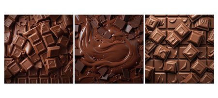 delicious chocolate food texture background illustration cocoa culinary, bakery dessert, delicious sweet delicious chocolate food texture backgroundの素材