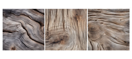 surface driftwood texture wood grain illustration brown background, aged rustic, timber material surface driftwood texture wood grainの素材
