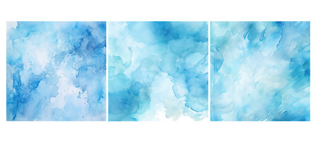 artistic light blue watercolor background illustration abstract texture, paint artistic, creative brushstroke artistic light blue watercolor backgroundの素材