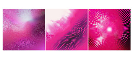 design magenta halftone bright background illustration creative ink, detailed smooth, pink vibrant design magenta halftone bright backgroundの素材